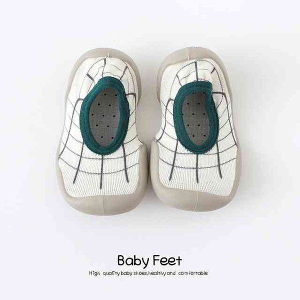 baby-sock-shoes-green-modern Grookz Shoes - Sophia's Style-1